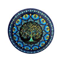 Enfeites de Porcelana Mandala, Símbolos Ligados ao Hinduísmo e Budismo Enfeites de Porcelana Mandala, Símbolos Ligados ao Hinduísmo e Budismo