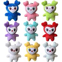 Enfeites de porta-chaves de brinquedo de pelúcia Korean KPOP Twice Momo x9