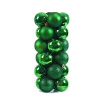 Enfeites Para Árvore De Natal 24 Peças Bolas Pendentes De 3, 4 E 6CM Para Decoração De Festas