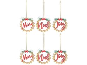 Enfeites para Árvore de Natal Guirlanda 1019916 - Cromus