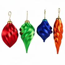 Enfeites para Árvore de Natal Kit com 4 Peças Minimalistas