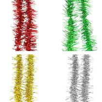 Enfeites para decoração de árvore de natal festão 8 uni Enfeites para decoração de árvore de natal festão 8 uni