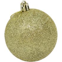 Enfeites para decoracao natal bola 4cm cor ouro pct.c/06