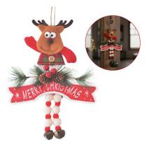 Enfeites Para Porta De Natal Wincy Boneco Enfeite Rena Enfeites Para Porta De Natal Wincy Boneco Enfeite Rena