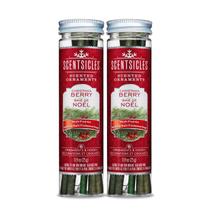 Enfeites perfumados Scentsicles Christmas Berry 2 garrafas