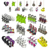 Enfeites zhcoy Halloween Christmas Nightmare 37 unidades Enfeites zhcoy Halloween Christmas Nightmare 37 unidades