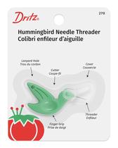 Enfiador de Agulhas Dritz 270 Beija-flor com Cortador Verde Enfiador de Agulhas Dritz 270 Beija-flor com Cortador Verde