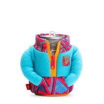 Enfriador Aislante para Latas y Botellas de Cerveza con Forro Polar Puffin