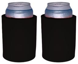 Enfriador de Lata Coolie Junction con Espuma Gruesa 12 oz (Paquete de 2, Negro) Enfriador de Lata Coolie Junction con Espuma Gruesa 12 oz (Paquete de 2, Negro)