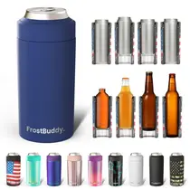 Enfriador de Lata Frost Buddy Universal 3 Tamaños en 1 Acero Inoxidable