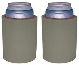 Enfriador de Latas Coolie Junction con Espuma Gruesa 12oz Gris (Paquete de 2) Enfriador de Latas Coolie Junction con Espuma Gruesa 12oz Gris (Paquete de 2)