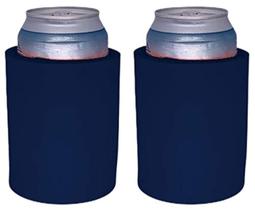 Enfriador de Latas Coolie Junction de Espuma Gruesa 12oz (Paquete de 2) Azul Marino Enfriador de Latas Coolie Junction de Espuma Gruesa 12oz (Paquete de 2) Azul Marino