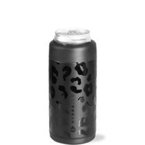 Enfriador de Latas HydroJug Slim 12oz de Acero Inoxidable Negro Leopardo Enfriador de Latas HydroJug Slim 12oz de Acero Inoxidable Negro Leopardo