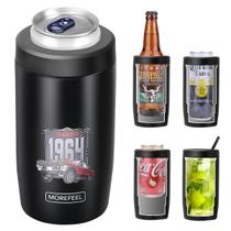 Enfriador de Latas MoreFeel 4 en 1 Acero Inoxidable Aislado 400 ml Enfriador de Latas MoreFeel 4 en 1 Acero Inoxidable Aislado 400 ml