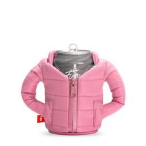 Enfriador de Latas Puffin The Puffy Jacket Aislado 355 ml Rosa Polvoriento Enfriador de Latas Puffin The Puffy Jacket Aislado 355 ml Rosa Polvoriento