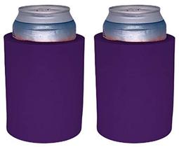 Enfriador para Latas Coolie Junction de Espuma Gruesa Morado (Paquete de 2) Enfriador para Latas Coolie Junction de Espuma Gruesa Morado (Paquete de 2)