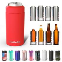 Enfriador Universal de Latas Frost Buddy Acero Inoxidable 3 Tamaños en 1