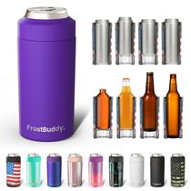 Enfriador Universal para Latas Frost Buddy 3 Tamaños en 1 de Acero Inoxidable