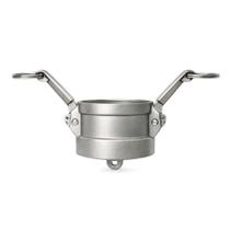 Engate acoplador tipo dc camlock em inox 304 tampao 1'' Engate acoplador tipo dc camlock em inox 304 tampao 1''