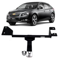 Engate Braconi Cruze Hatch 2011-2016 Sem Furar com Bola Cromada Tração 450kg Modelo Fixo GM-45