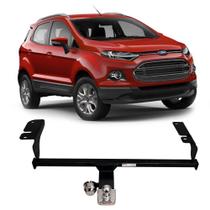 Engate Braconi Ecosport 2013 2014 2015 2016 2017 Modelo Fixo Tração até 450Kg Com Bola Cromada Não Precisa Furar - FD-26 Engate Braconi Ecosport 2013 2014 2015 2016 2017 Modelo Fixo Tração até 450Kg Com Bola Cromada Não Precisa Furar - FD-26