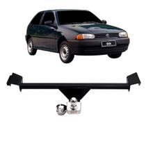 Engate Braconi Gol 1996 1997 1999 Não Precisa Furar com Bola Cromada Tração 450kg Fixo-VW-03 Engate Braconi Gol 1996 1997 1999 Não Precisa Furar com Bola Cromada Tração 450kg Fixo-VW-03