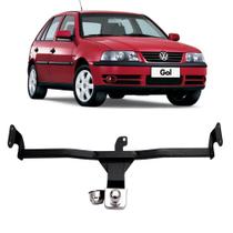 Engate Braconi Gol G3/G4/Special (EXC 1.0 16V TURBO) Não Precisa Furar Bola Cromada Tração até 450kg Modelo Fixo - VW-04 Engate Braconi Gol G3/G4/Special (EXC 1.0 16V TURBO) Não Precisa Furar Bola Cromada Tração até 450kg Modelo Fixo - VW-04