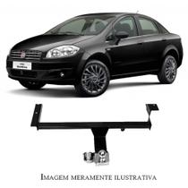 Engate Braconi Linea 2015 2016 Modelo Fixo Tração até 500Kg Não Precisa Furar com Bola Cromada - FT-38 Engate Braconi Linea 2015 2016 Modelo Fixo Tração até 500Kg Não Precisa Furar com Bola Cromada - FT-38