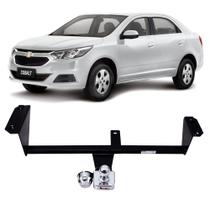 Engate Braconi para Cobalt Sedan 2011 2012 2013 2014 2015 Não Precisa Furar com Bola Cromada Tração até 450Kg - GM-44 Engate Braconi para Cobalt Sedan 2011 2012 2013 2014 2015 Não Precisa Furar com Bola Cromada Tração até 450Kg - GM-44
