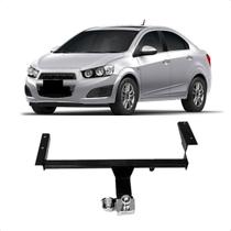 Engate Braconi Sonic Sedan 2012 até 2014 Fixo Sem Furar com Bola Cromada Tração até 450Kg - GM48 Engate Braconi Sonic Sedan 2012 até 2014 Fixo Sem Furar com Bola Cromada Tração até 450Kg - GM48