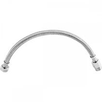 Engate Cromado Flex Higiban 60Cm Malha Inox