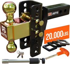Engate de Reboque Ajustável PSAUTO - 20.000 Libras para Reboque de Trailers