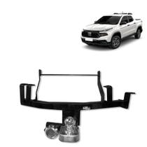 Engate de Reboque Fiat Toro 2016 a 2026 4x2 Rabicho Fixo 500kg