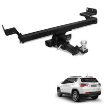 Engate de Reboque Jeep Compass 2017 a 2022 Removível 750kg Keko Engate de Reboque Jeep Compass 2017 a 2022 Removível 750kg Keko