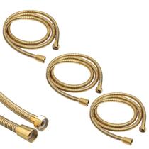 Engate Ducha 1 Metro e 20cm Kit 3 Uni Rabicho Banheiro Lavabo Mangueira Hidraulica Chuveirinho Sanitario Resistente Engate Ducha 1 Metro e 20cm Kit 3 Uni Rabicho Banheiro Lavabo Mangueira Hidraulica Chuveirinho Sanitario Resistente