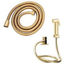 Engate Ducha Higienica Chuveirinho 1 Metro e 20cm Banheiro Hidraulica Mangueira Lavabo Sanitario Resistente