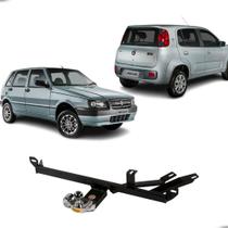 Engate Fixo Mult Fiat Uno 2004-2014 Proteção em Aço Homologado INMETRO com Tração Máxima de 400kg Engate Fixo Mult Fiat Uno 2004-2014 Proteção em Aço Homologado INMETRO com Tração Máxima de 400kg