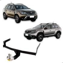 Engate Fixo Mult Renault Duster 2012-2025 Proteção Traseira em Aço com Tração Máxima de 655kg
