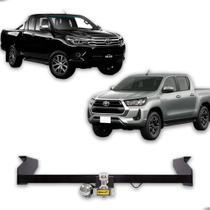 Engate Fixo Mult Toyota Hilux SR/SRV/SRX 2016-2022 Proteção Traseira em Aço Homologado pelo INMETRO