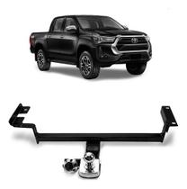 Engate Fixo Toyota Hillux Pick-Up 2005 Até 2024 500kg Reforcel Engate Fixo Toyota Hillux Pick-Up 2005 Até 2024 500kg Reforcel