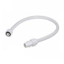 Engate Flexível 1/2 X 50 Cm Pvc Agua Fria Branco Kona