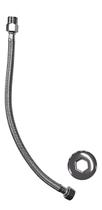 Engate Flexível 30 cm Aço Inox Bestfer Resistente e Durável