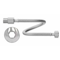 Engate flexível 60 cm malha aço inox - Furkin