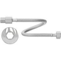 Engate Flexível Aço Inox 40cm Macho/Fêmea - Censi 7545 Engate Flexível Aço Inox 40cm Macho/Fêmea - Censi 7545