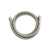 Engate Flexível Aço Inox para Gás 1/2'' com Adaptador 3/8'' - Blukit Engate Flexível Aço Inox para Gás 1/2'' com Adaptador 3/8'' - Blukit