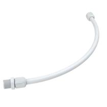 Engate Flexível Blukit 60cm PVC Branco Torneira Chuveiro Instalação Rápida Vedação Segura Cozinha