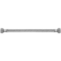 Engate Flexível De Aço Inox 40cm Femea e Femea 1/2" Blukit Engate Flexível De Aço Inox 40cm Femea e Femea 1/2" Blukit