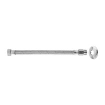 Engate Flexível de Aço Inoxidável Blukit com 60Cm Cromado Engate Flexível de Aço Inoxidável Blukit com 60Cm Cromado