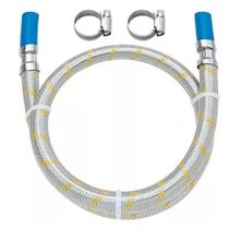 Engate Flexível De Gás Para Espigão 3/8 Com 1,25m - Blukit Engate Flexível De Gás Para Espigão 3/8 Com 1,25m - Blukit