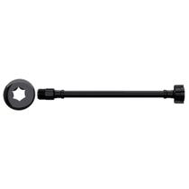 Engate Flexível Em PVC Macho x Femea 1/2 40Cm Com Canopla Blukit